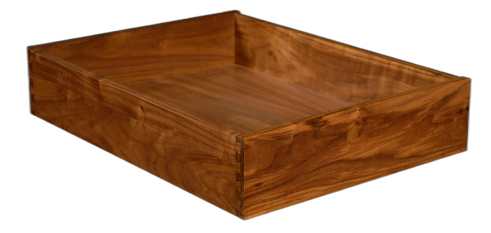 Custom Wood Dovetail Drawer Box construction detail